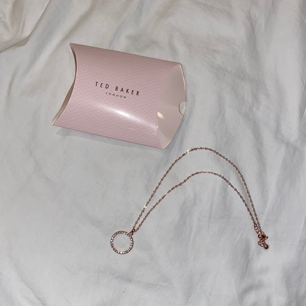 Ted baker circle necklace